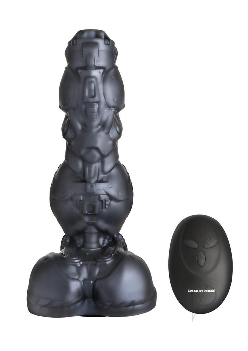 Creature Cock Thrusting & Vibrating Rechargeable Silicone Dildo