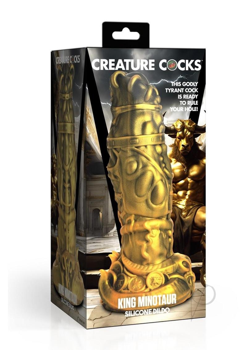 Creature Cock King Minotaur Silicone Dildo