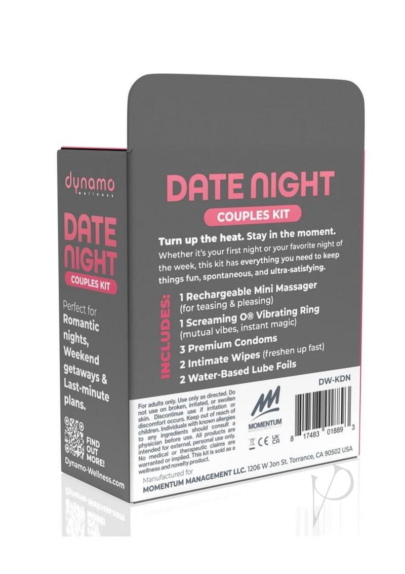 Dynamo Wellness Date Night Intimacy Kit - Gray