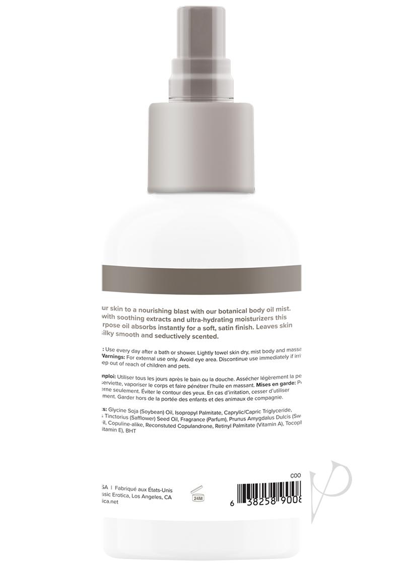 Coochy Body Oil Mist Botanical Blast 4oz