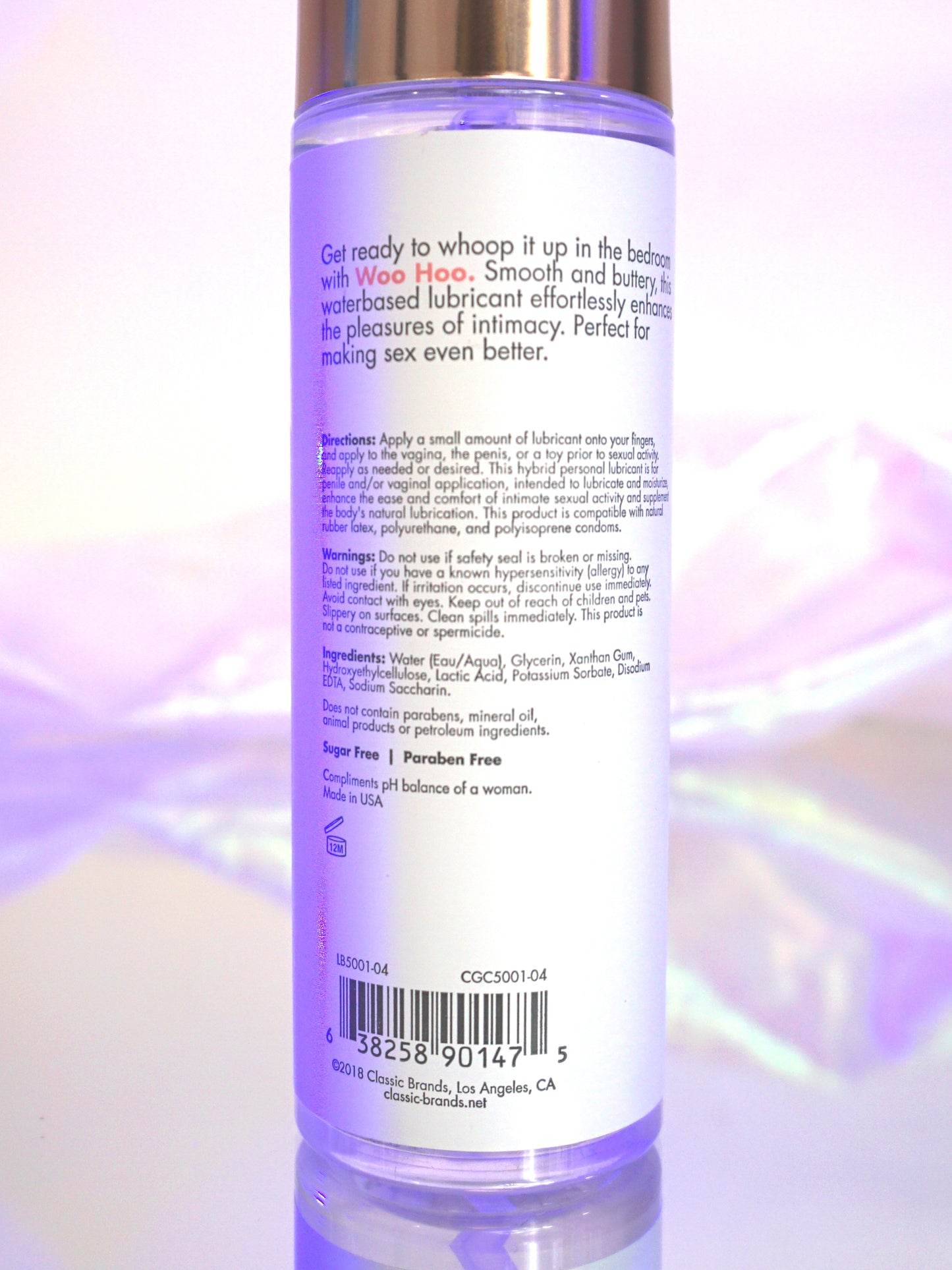 CG Woo Hoo Personal Lubricant Waterbase