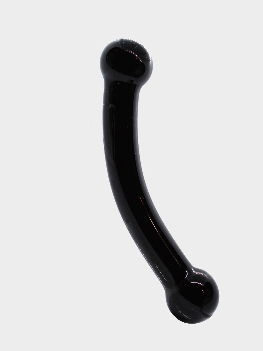 Glas Double Bull Black Dildo