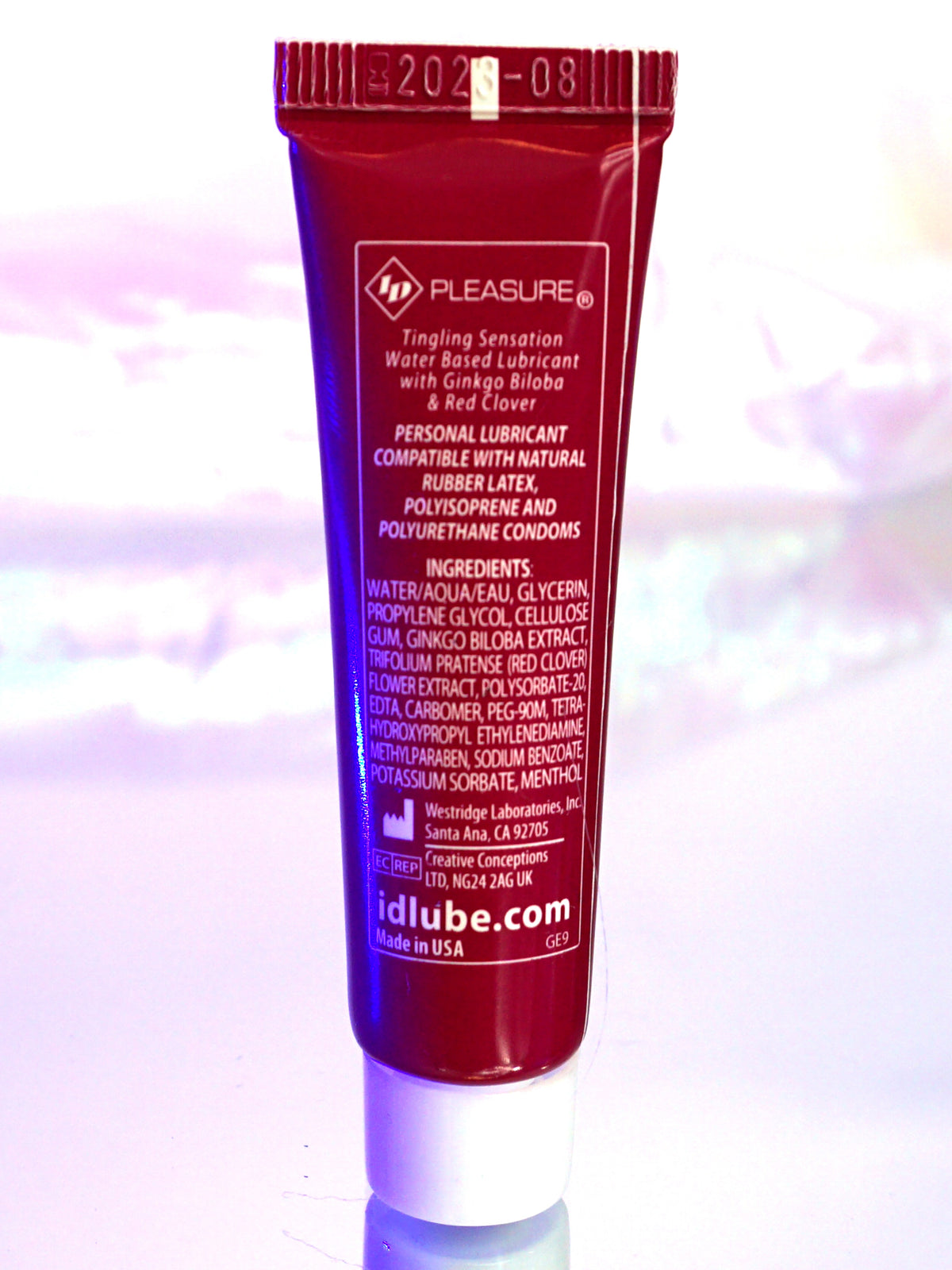 ID Pleasure Water Based Tingling Lubricant