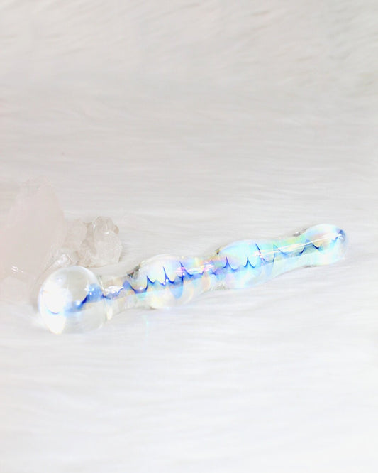 Icicles No.8 Beaded Glass Dildo