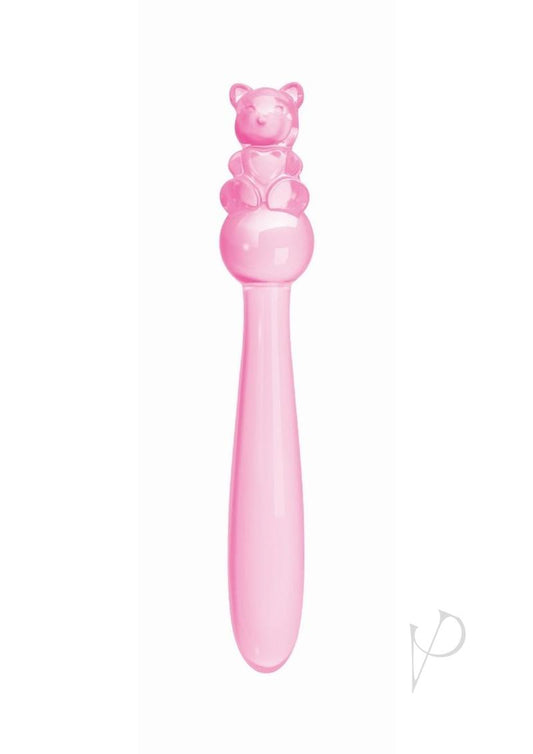 Glass Menagerie Teddy Dildo - Pink