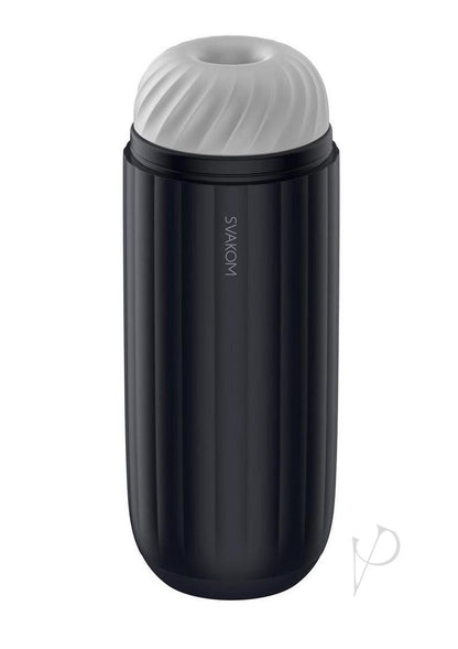 Svakom Sam Neo 2 Pro Silicone App Control Rechargeable Heating Masturbator - Navy Blue