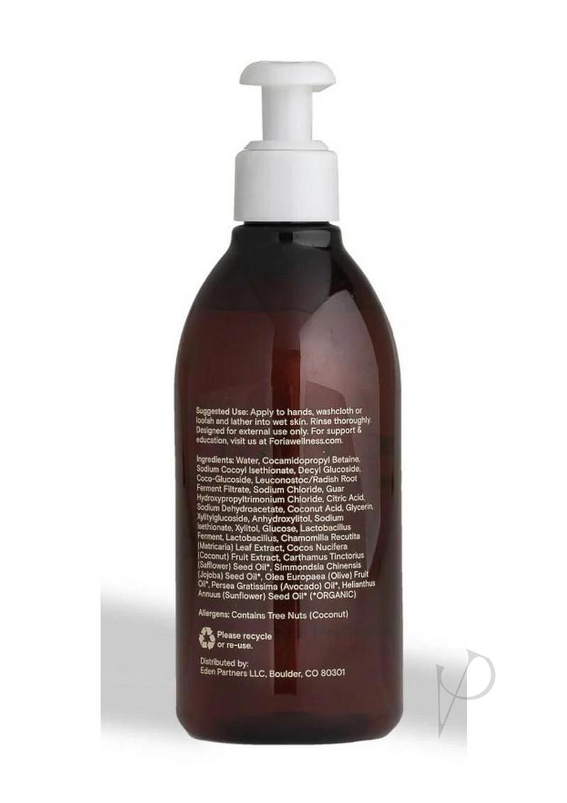 Foria Everyday Hydrating Body Wash with Organic Botanicals 10oz
