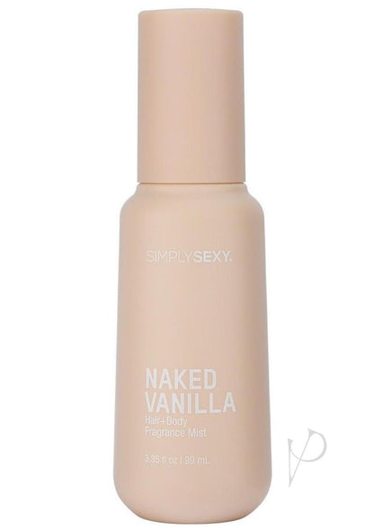Simply Sexy Pheromone Hair + Body Mist Naked Vanilla 3.35oz