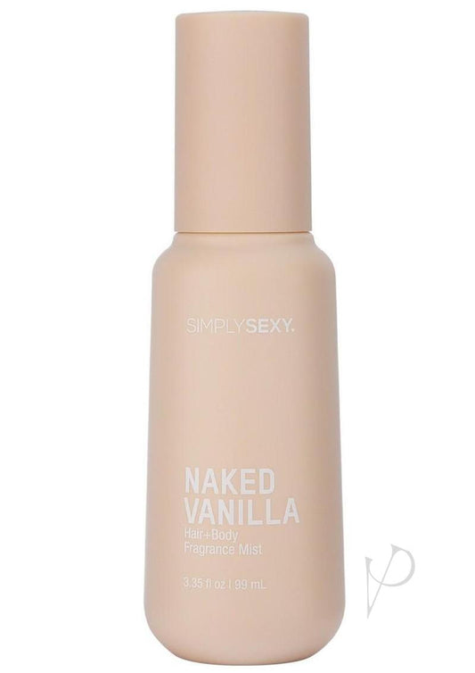 Simply Sexy Pheromone Hair + Body Mist Naked Vanilla 3.35oz