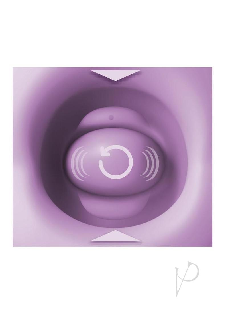 Fantasy For Her Lush Kiss Plush Rechargeable Silicone Clitoral Stimulator - Purple