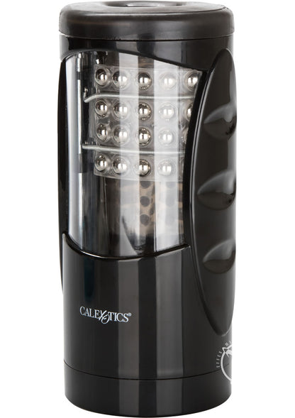 Optimum Power Ultimate Power Stroker Beaded Vibrating Masturbator