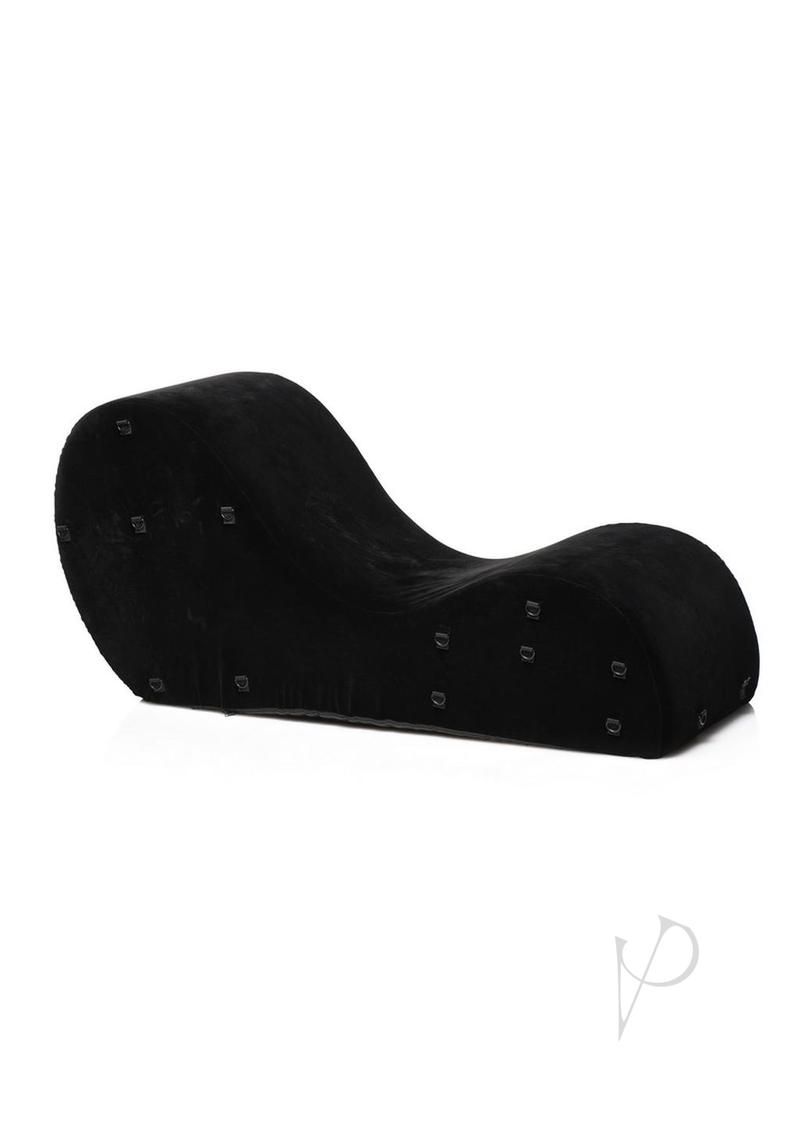 Bedroom Bliss Bondage Love Couch - Black