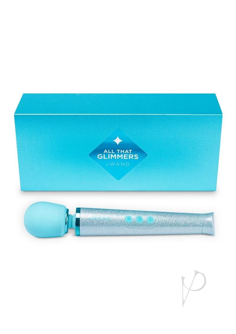 Le Wand All That Glimmers Petite Massager - Blue