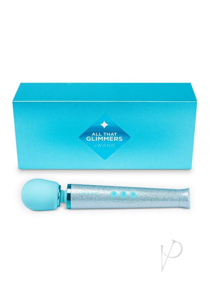 Le Wand All That Glimmers Petite Massager - Blue