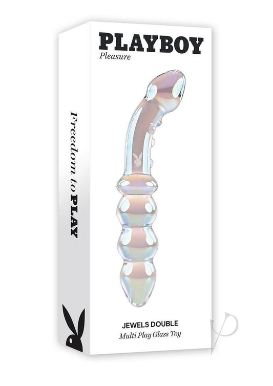 Playboy Jewels Double Glass Dual End Probe