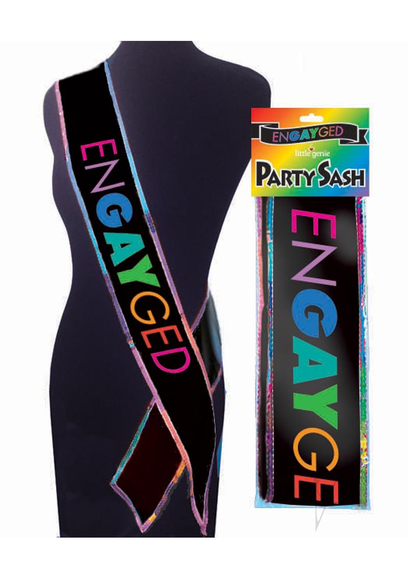 Engayged Pride Party Sash