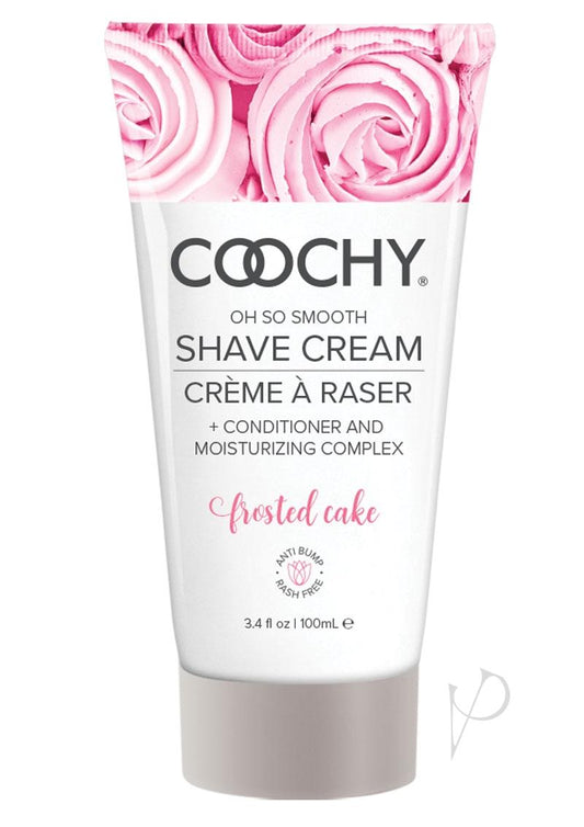 Coochy Shave Cream Frosted Cake