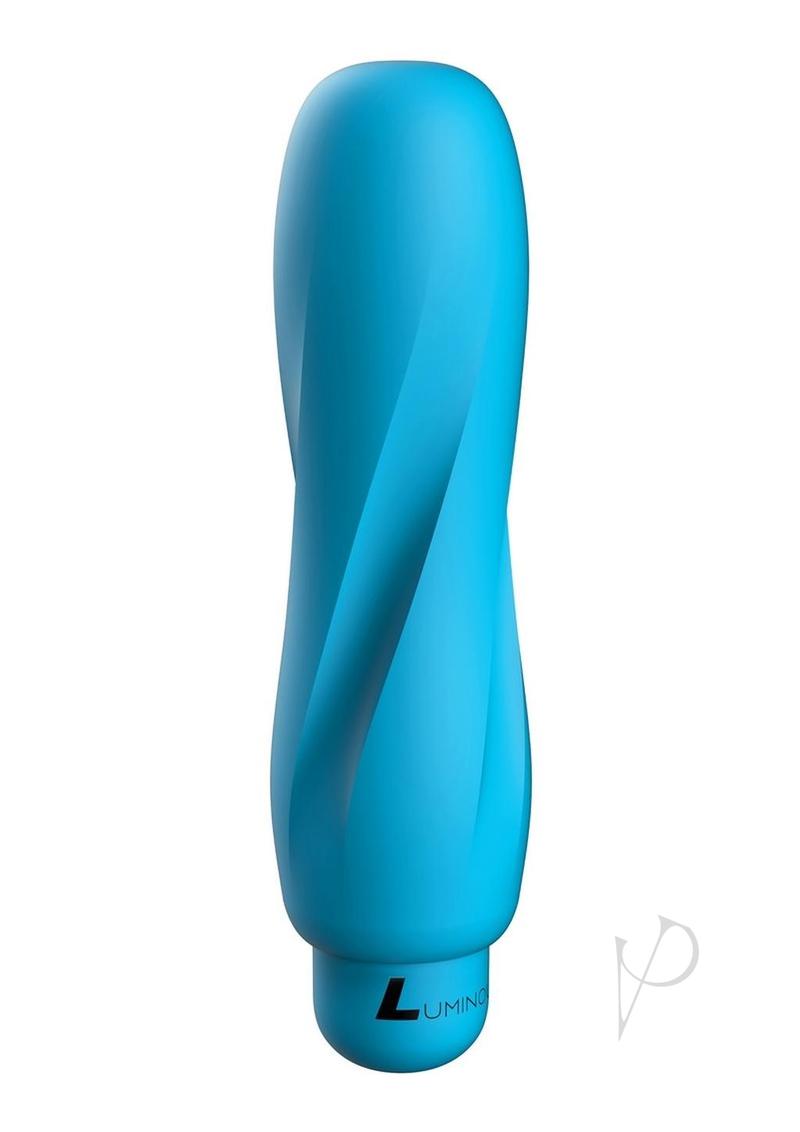 Luminous Ella Bullet with Silicone Sleeve - Aqua