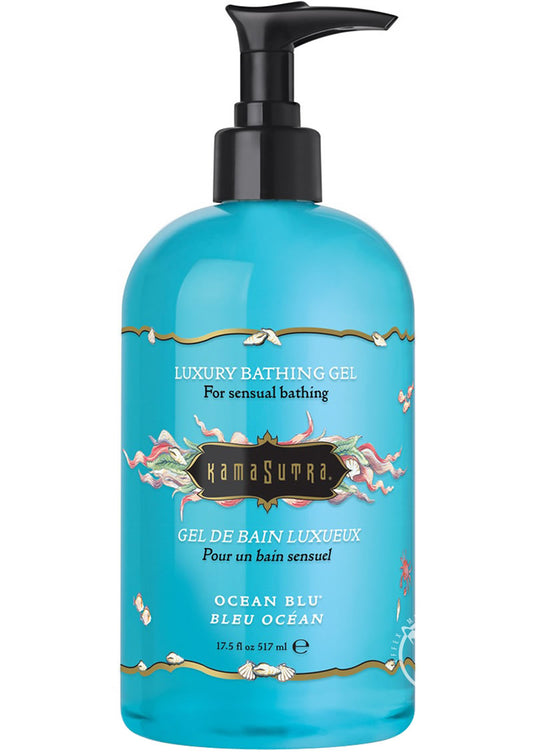 Kama Sutra Luxury Bathing Gel Ocean Blue 17.5oz