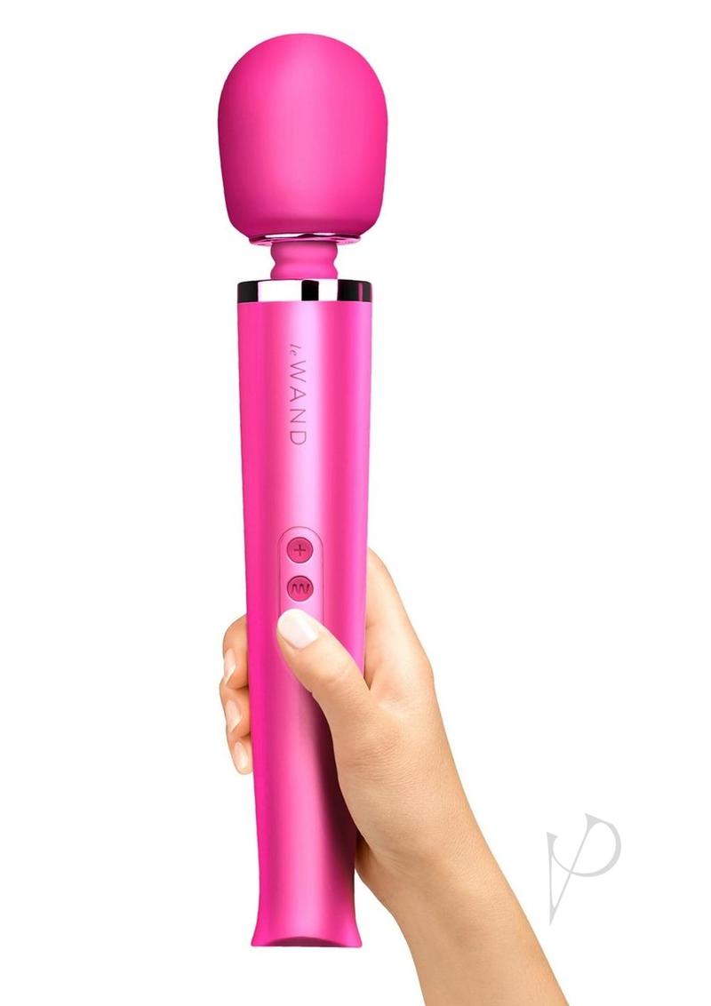 Le Wand Rechargeable Silicone Massager - Magenta