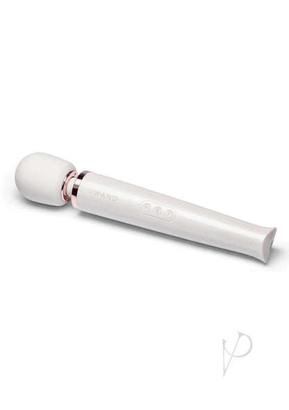 Le Wand Rechargeable Silicone Massager - Pearl White