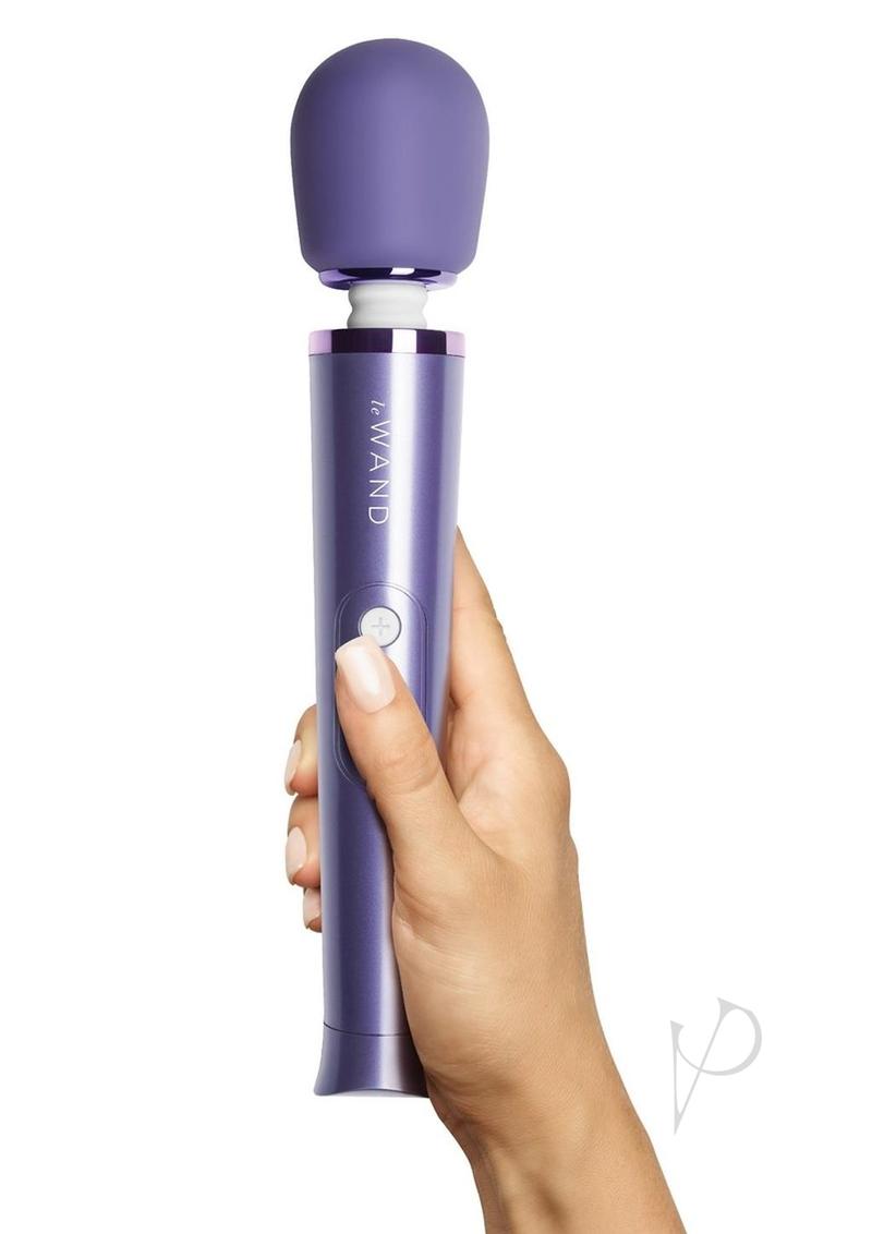 Le Wand Petite Rechargeable Silicone Vibrating Massager - Violet