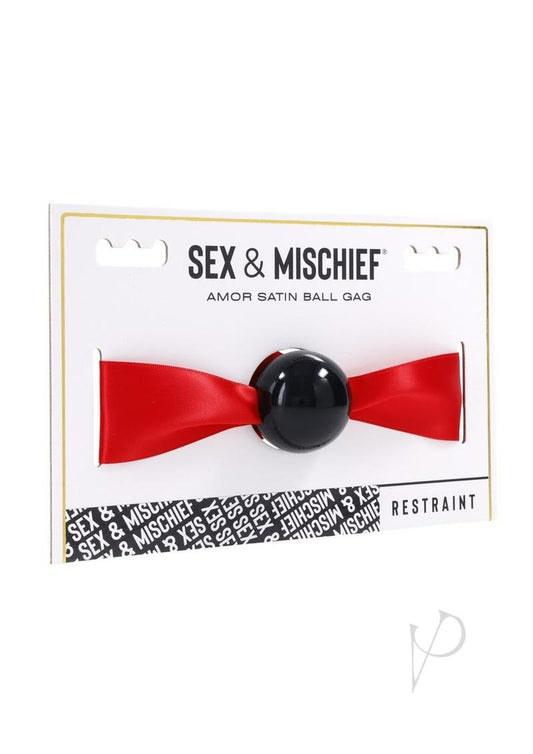 Sex & Mischief Amor Satin Ball Gag