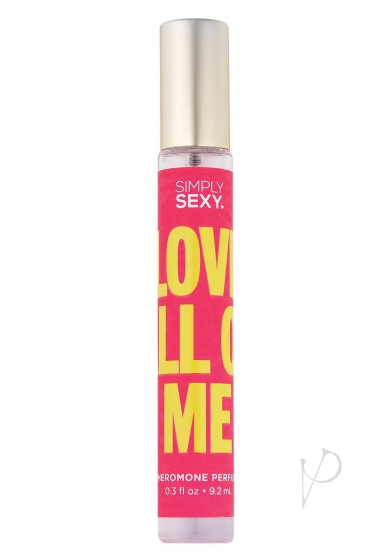 Simply Sexy Pheromone Perfume Love All Of Me Spray 0.3oz