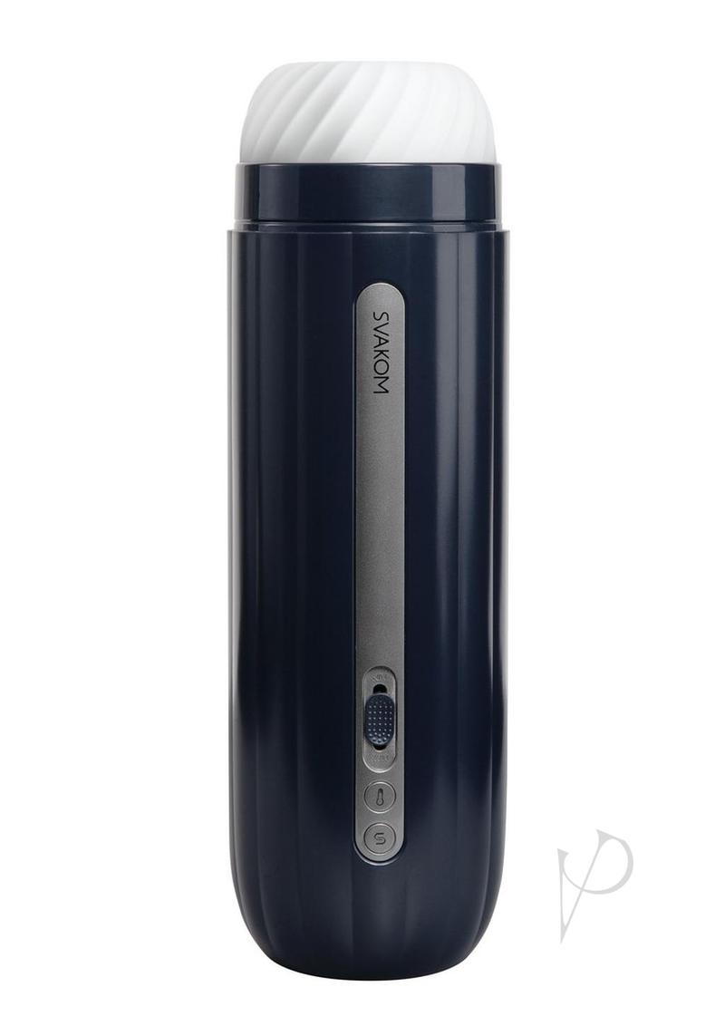 Svakom Hannes Neo Interactive Rechargeable Masturbator - Black