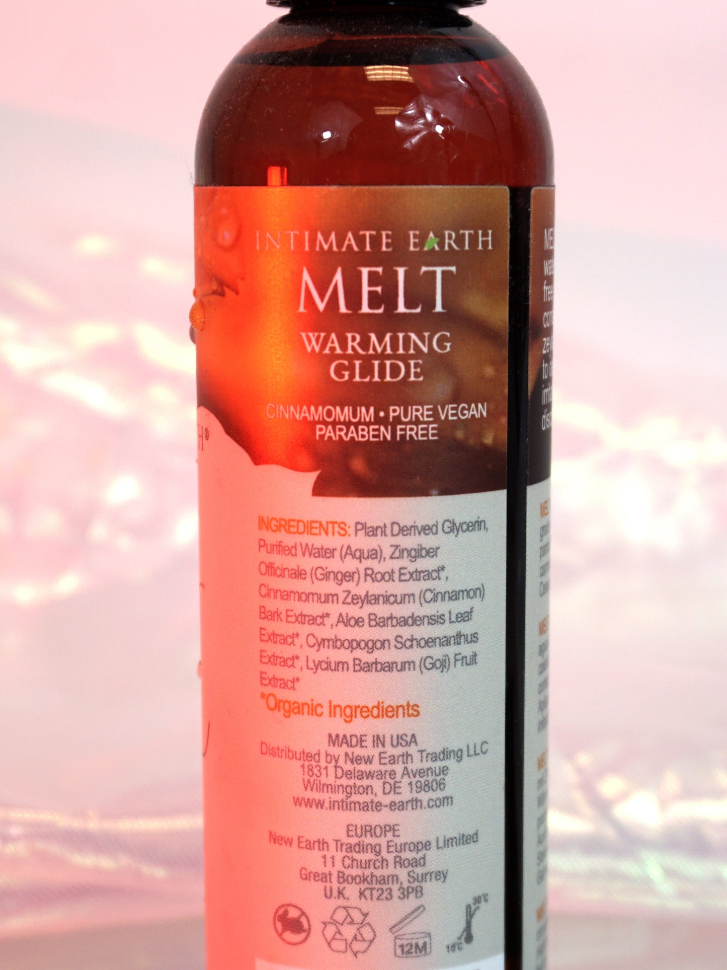 Intimate Earth Melt Warming Glide Lubricant