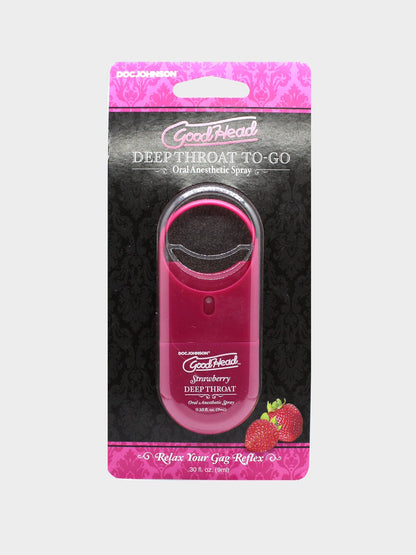 Deep Throat To-Go Oral Anesthetic Spray