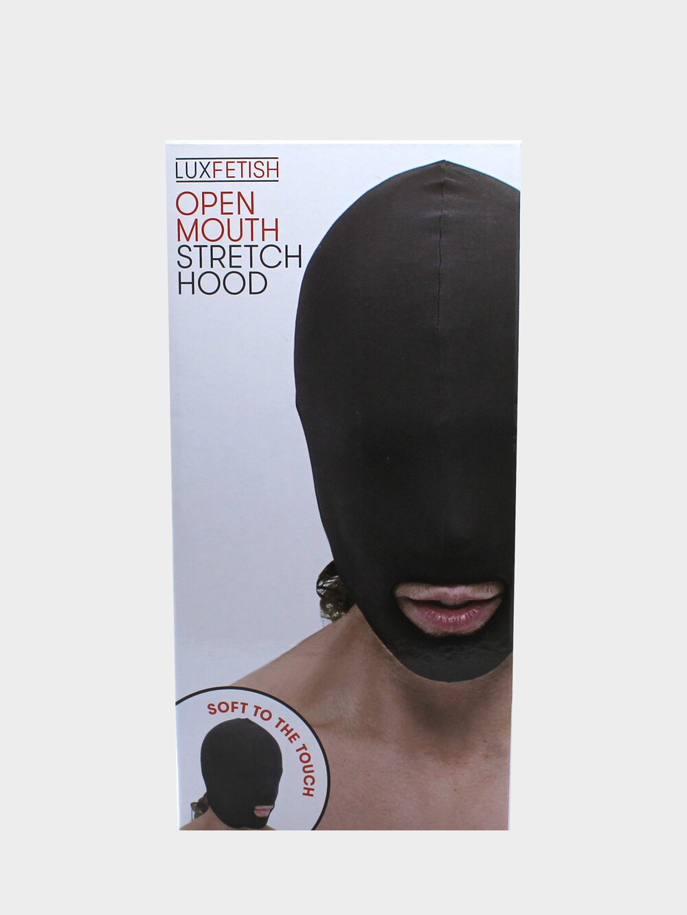 Lux Fetish Open Mouth Stretch Hood