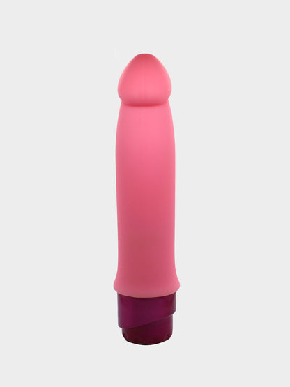 Luxe Purity Vibrating Dildo