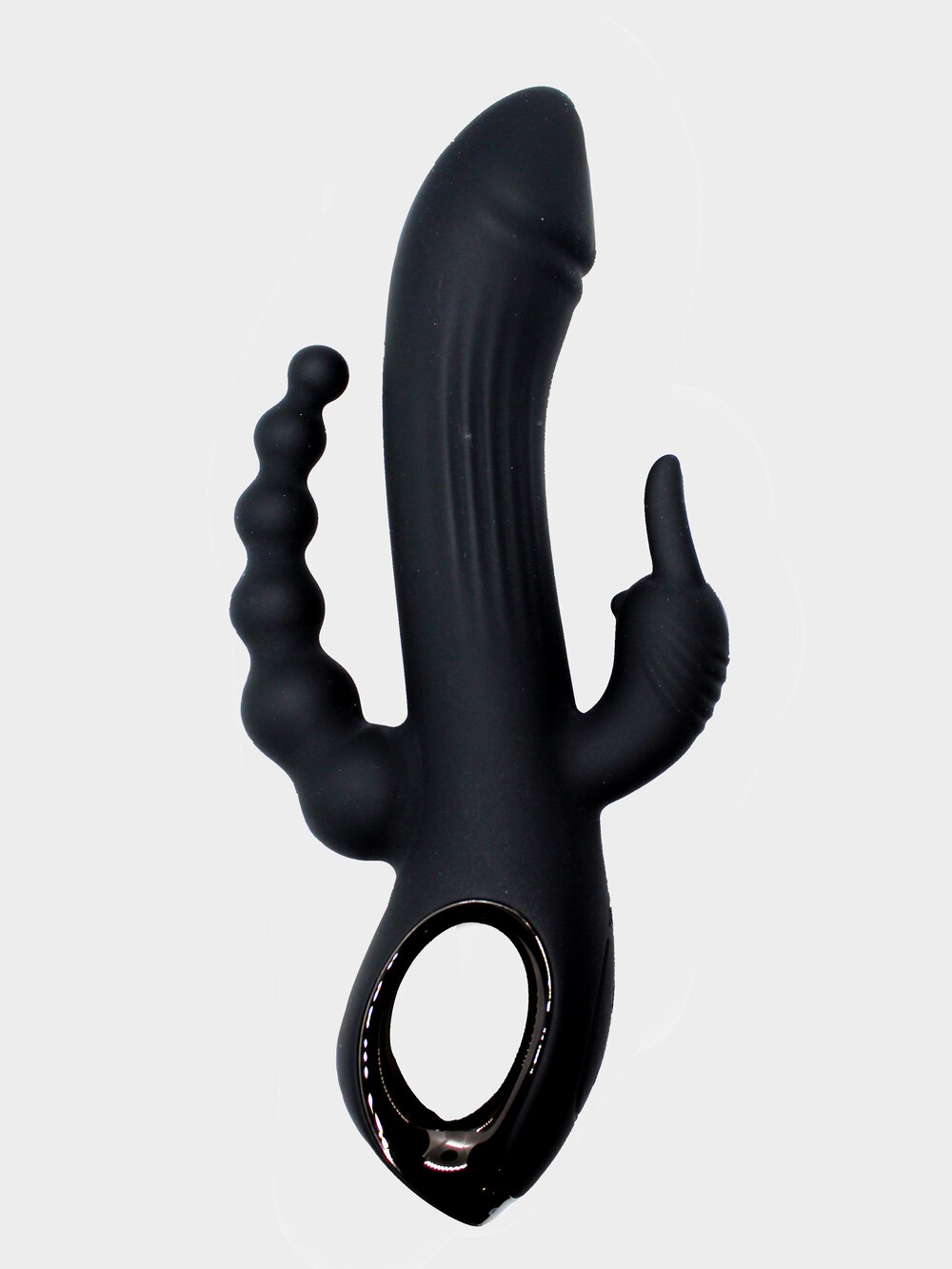 Trifecta Rechargeable Silicone Rabbit Vibrator