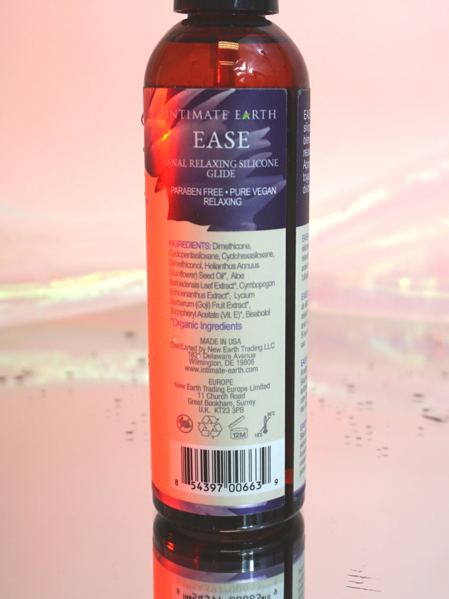 Intimate Earth Ease Relaxing Anal Silicone Lubricant