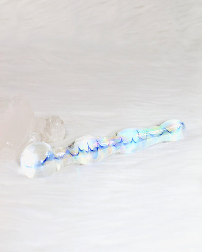 Icicles No.8 Beaded Glass Dildo